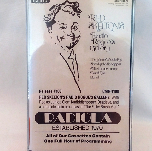 Radiola Other - Red Skelton Rare Radiola Cassette Sealed